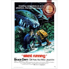 SILENT RUNNING 1972 70s OFFICIAL ORIGINAL CINEMA MOVIE PRINT PREMIUM POSTER
