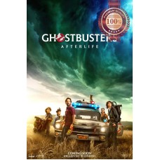 GHOSTBUSTERS AFTERLIFE V2 2021 CAST ORIGINAL MOVIE FILM PRINT PREMIUM POSTER