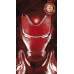 IRONMAN HELMET CLOSE UP IRON MAN PAINTING ARTWORK ART PRINT PREMIUM POSTER