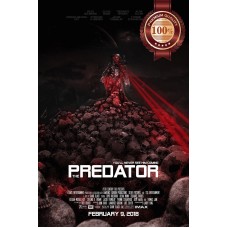 THE PREDATOR 2018 SKULLS OFFICIAL FILM MOVIE CINEMA PRINT ART PREMIUM POSTER