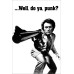DIRTY HARRY WELL DO YA PUNK ORIGINAL CINEMA MOVIE FILM PRINT PREMIUM POSTER