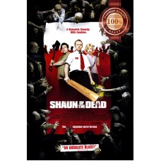 SHAUN OF THE DEAD 2004 ORIGINAL OFFICIAL CINEMA FILM MOVIE PRINT PREMIUM POSTER