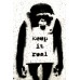 BANKSY KEEP IT REAL MONKEY ARTWORK ORIGINAL DECOR ART PRINT PREMIUM POSTER