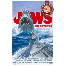 JAWS THE REVENGE CLASSIC 1987 80s ORIGINAL CINEMA ART PRINT PREMIUM POSTER