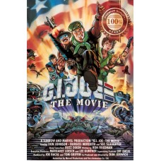 G.I. JOE THE MOVIE 1987 80s CARTOON ORIGINAL CINEMA PRINT PREMIUM POSTER