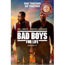 BAD BOYS FOR LIFE TEASER 2020 ORIGINAL MOVIE CINEMA PRINT PREMIUM POSTER