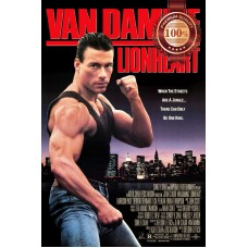 LIONHEART VAN DAMME 1990 OFFICIAL ORIGINAL CINEMA MOVIE PRINT PREMIUM POSTER