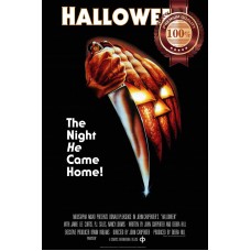 HALLOWEEN ORIGINAL 1978 70s OFFICIAL CINEMA FILM MOVIE PRINT PREMIUM POSTER