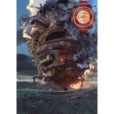90x60CM HOWLS MOVING CASTLE STUDIO GHIBLI WALL ART PICTURE PRINT PREMIUM POSTER