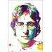 JOHN LENNON ABSTRACT PORTRAIT FACE BEATLES PAINTING ART PRINT PREMIUM POSTER