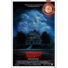 FRIGHT NIGHT 1985 80s ORIGINAL OFFICIAL CINEMA FILM MOVIE PRINT PREMIUM POSTER
