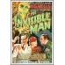 THE INVISIBLE MAN 1933 ORIGINAL OFFICIAL CINEMA MOVIE PRINT PREMIUM POSTER