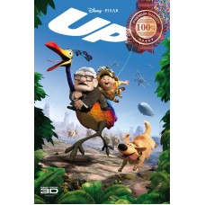UP NEW ART 2009 DISNEY CHARACTERS ORIGINAL MOVIE CINEMA PRINT PREMIUM POSTER