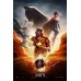 THE FLASH 2023 DC MAIN ORIGINAL CINEMA MOVIE FILM ART PRINT PREMIUM POSTER