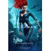 AQUAMAN PRINCESS MERA DC ORIGINAL OFFICIAL CINEMA MOVIE PRINT PREMIUM POSTER