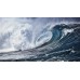 BIG TUBE WAVE CRASHING OCEAN BEACH SEA SURF WATER WALL PRINT PREMIUM POSTER
