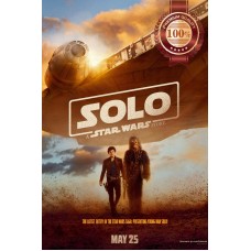 SOLO A STAR WARS STORY V2 CHEWBACCA AND HAN FILM MOVIE PRINT PREMIUM POSTER