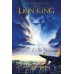 THE LION KING BLUE 1994 CARTOON ORIGINAL CINEMA MOVIE PRINT PREMIUM POSTER