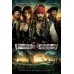 PIRATES OF THE CARIBBEAN 4 ON STRANGER TIDES 2011 MOVIE PRINT PREMIUM POSTER