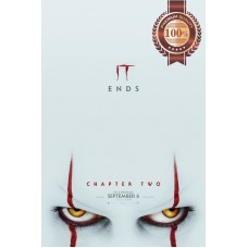 IT CHAPTER 2 TWO TEASER EYES ORIGINAL CINEMA MOVIE FILM PRINT PREMIUM POSTER