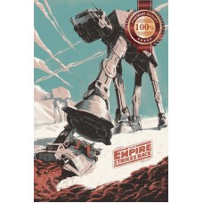 THE EMPIRE STRIKES BACK AT-AT STAR WARS ART FILM MOVIE PRINT PREMIUM POSTER