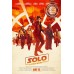 SOLO A STAR WARS STORY OFFICIAL MOVIE ORIGINAL CINEMA PRINT PREMIUM POSTER