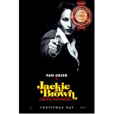 JACKIE BROWN 1997 QUENTIN TARANTINO MOVIE ORIGINAL CINEMA PRINT PREMIUM POSTER