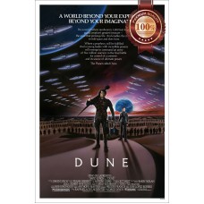 DUNE 1984 80s RETRO OFFICIAL ORIGINAL CINEMA FILM MOVIE PRINT PREMIUM POSTER