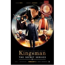 KINGSMAN THE SECRET SERVICE MOVIE FILM ORIGINAL CINEMA PRINT PREMIUM POSTER