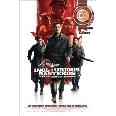 INGLOURIOUS BASTERDS BASTARDS 2009 TARANTINO ORIGINAL MOVIE PRINT PREMIUM POSTER