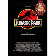 JURASSIC PARK ORIGINAL CLASSIC 1993 90s LOGO CINEMA MOVIE PRINT PREMIUM POSTER