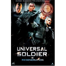UNIVERSAL SOLDIER REGENERATION 2009  ORIGINAL MOVIE CINEMA PRINT PREMIUM POSTER