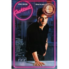 COCKTAIL TOM CRUISE 1988 80s OFFICIAL ORIGINAL MOVIE PRINT PREMIUM POSTER
