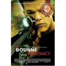 THE BOURNE SUPREMACY ORIGINAL 2004 MOVIE FILM CINEMA PRINT PREMIUM POSTER