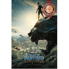 BLACK PANTHER MARVEL 2018 FILM MOVIE ORIGINAL CINEMA PRINT PREMIUM POSTER