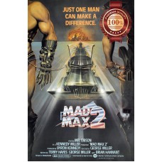 MAD MAX 2 1981 CLASSIC MEL GIBSON ORIGINAL OFFICIAL MOVIE PRINT PREMIUM POSTER
