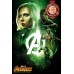 INFINITY WAR HEROES GREEN AVENGERS CINEMA MOVIE FILM PRINT PREMIUM POSTER