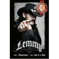 LEMMY 49% MOFO POINTING MOTORHEAD MUSIC BAND PHOTO ORIGINAL PRINT PREMIUM POSTER