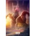 GODZILLA X KONG THE NEW EMPIRE 2024 ORIGINAL CINEMA MOVIE PRINT PREMIUM POSTER