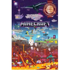 MINECRAFT WORLD BEYOND MINE CRAFT CHARACTERS ORIGINAL ART PRINT PREMIUM POSTER