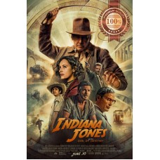 INDIANA JONES AND THE DIAL OF DESTINY 5 V2 ART CINEMA MOVIE PRINT PREMIUM POSTER