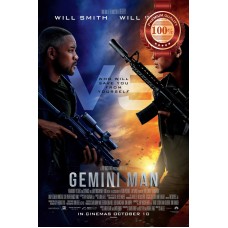 GEMINI MAN WILL SMITH OFFICIAL ORIGINAL CINEMA MOVIE PRINT PREMIUM POSTER