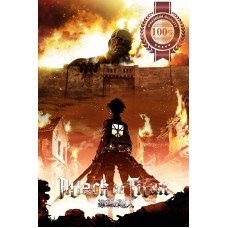 ATTACK ON TITAN ANIME COLOSSAL OVER WALL MANGA ART PRINT PREMIUM POSTER