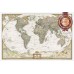 LARGE DETAILED POLITICAL MAP OF THE WORLD HOME WALL ART PRINT PREMIUM POSTER