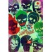 SUICIDE SQUAD 2016 SKULLS ORIGINAL OFFICIAL CINEMA MOVIE PRINT PREMIUM POSTER