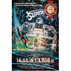 SUPERMAN III 3 1983 80s ORIGINAL OFFICIAL CINEMA FILM MOVIE PRINT PREMIUM POSTER