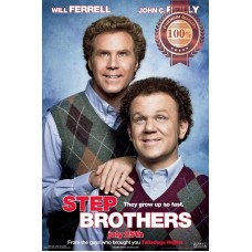 STEP BROTHERS WILL FERRELL COMEDY MOVIE ORIGINAL CINEMA PRINT PREMIUM POSTER