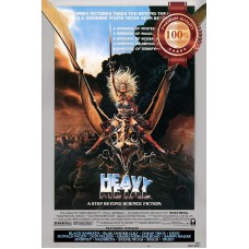 HEAVY METAL ANIMATED MOVIE FILM 1981 80s ORIGINAL ART PRINT PREMIUM POSTER