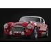 AUSTIN HEALEY RED 3000 MK III 3 CLASSIC SPORTS CAR WALL PRINT PREMIUM POSTER