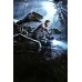JURASSIC WORLD BLUE VELOCIRAPTORS BIKE CINEMA MOVIE PRINT PREMIUM POSTER